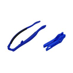 Водач и плъзгач Yamaha YZ250F 09-23, YZ450F 09-22, WR250F / WR450F 09-27 син