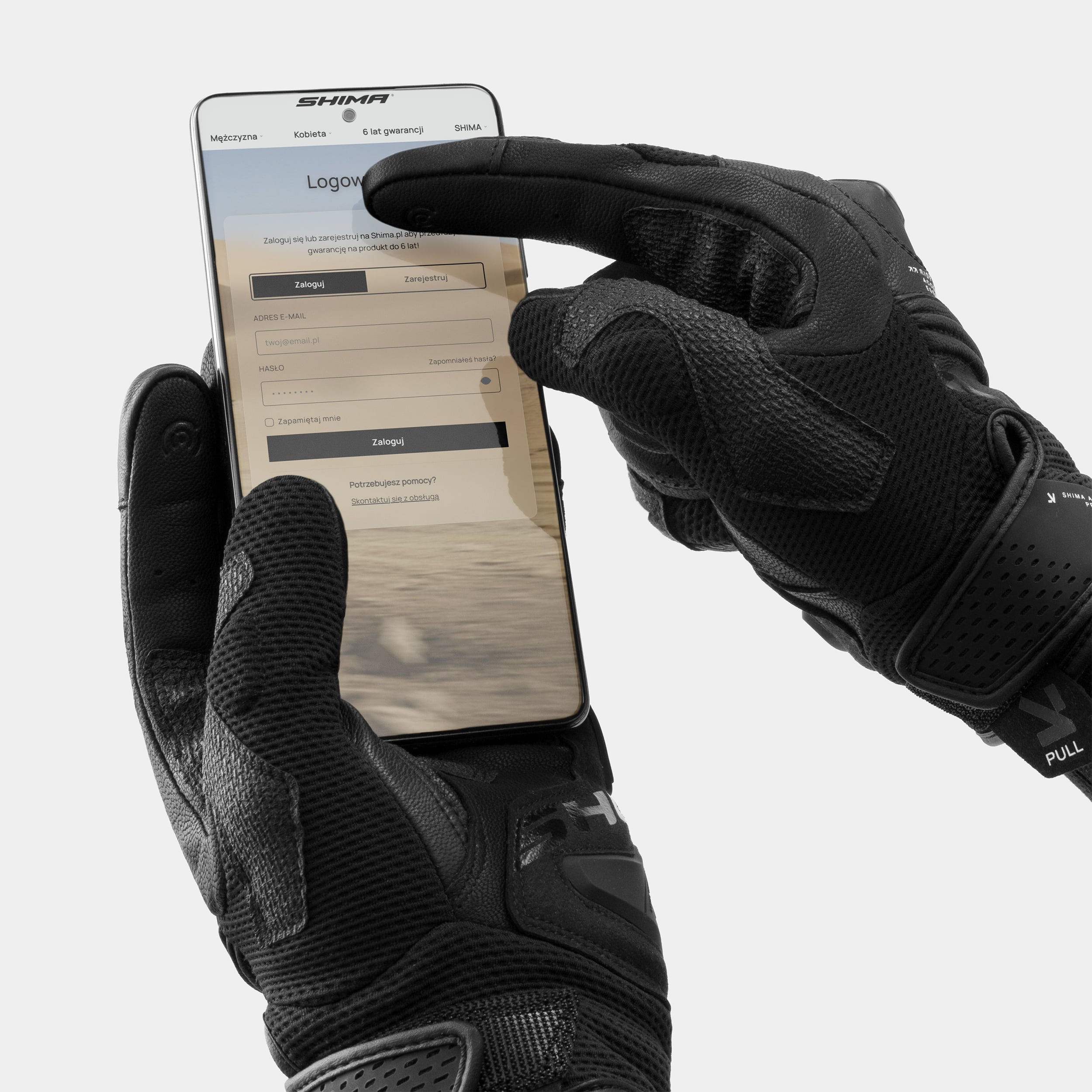 Мото ръкавици SHIMA SPARK 3.0 BLACK - Image 4