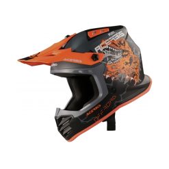 Детска каска Profile Nero/Arancio Fluo