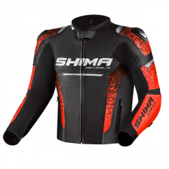 Кожено мото яке SHIMA STR 2.0 BRIGHT RED