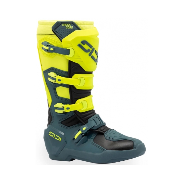 Ботуши Crosscore Petrol Yellow Fluo