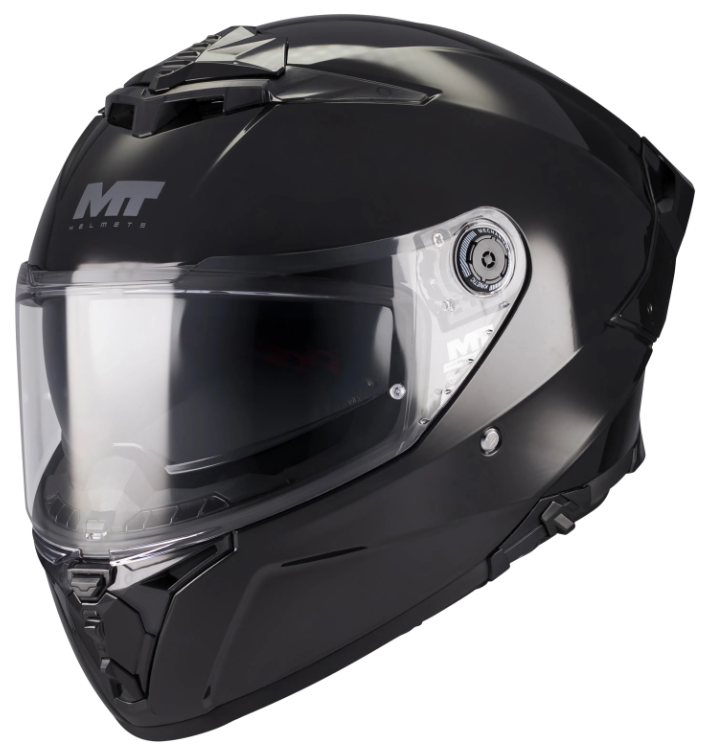 Каска MT THUNDER 4 R SV PURE A1 BLACK GLOSS - Image 4