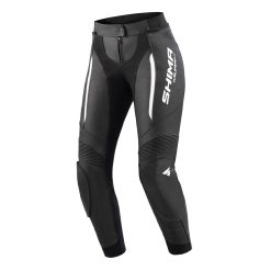 Дамски кожен панталон SHIMA MIURA 2.0 BLACK/WHITE
